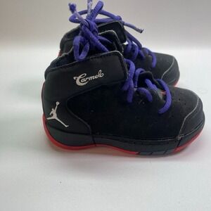 JORDAN CARMELOS RAPTOR MELO 1.5 SHOES 631313-025 6C CONCORD‎ INFARED RARE BABY